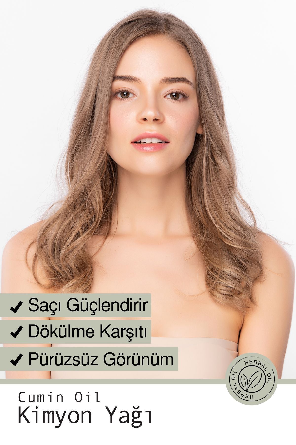 Doğal Kimyon Yağı - Rahatlatıcı Vücut Masajı Ve Arındırıcı Cilt Bakım Yağı 20 ml (Cumin Oil)