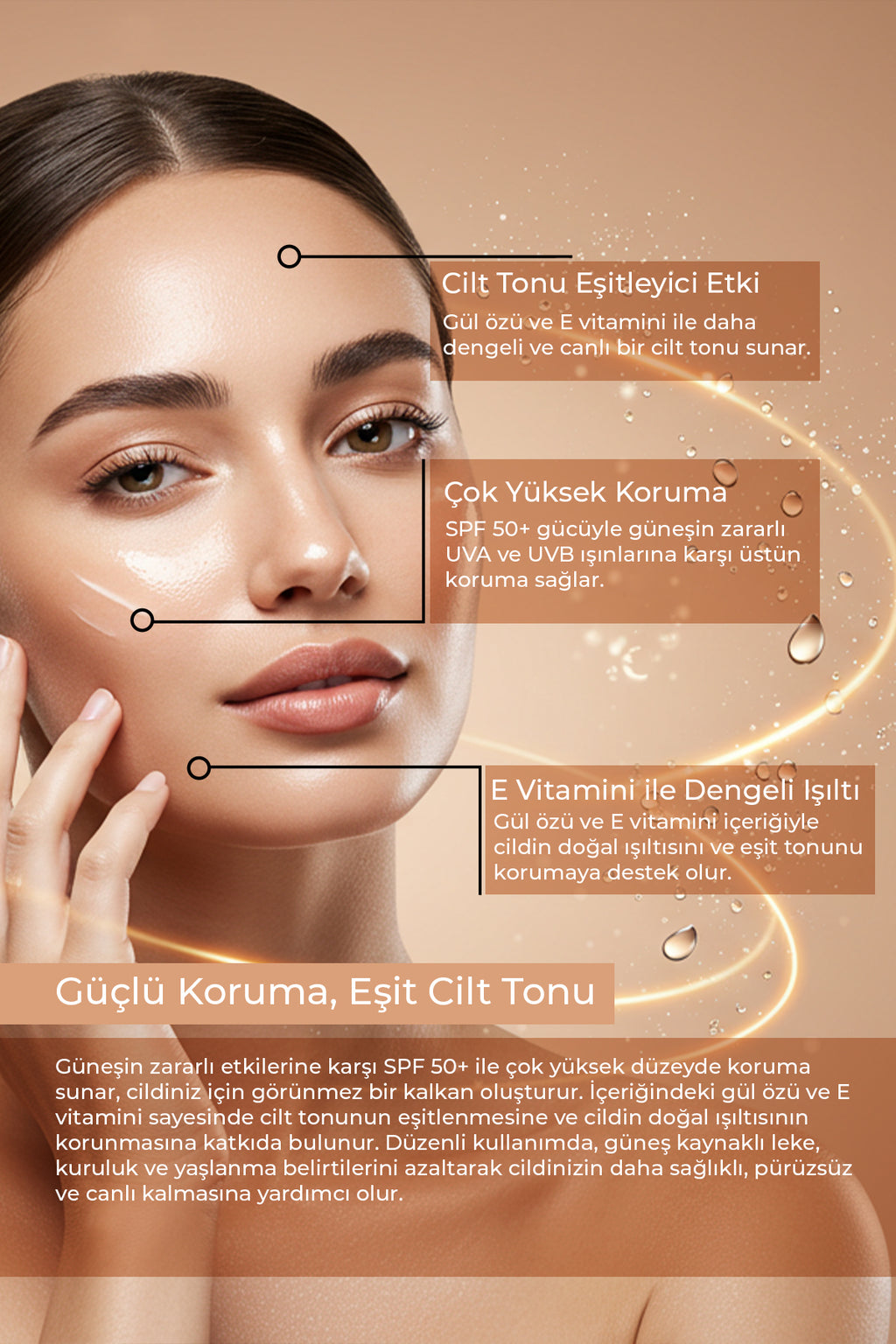 50 Spf Çok Yüksek Korumalı Bb Krem - Light 40ml