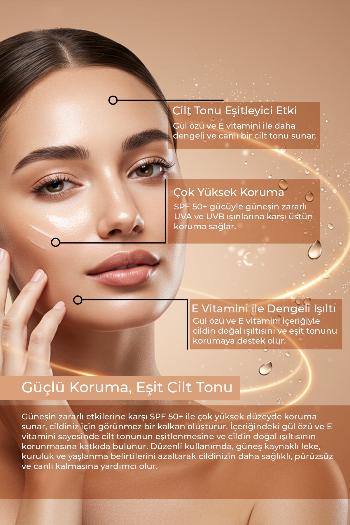 50 Spf Çok Yüksek Korumalı Bb Krem - Light 40ml