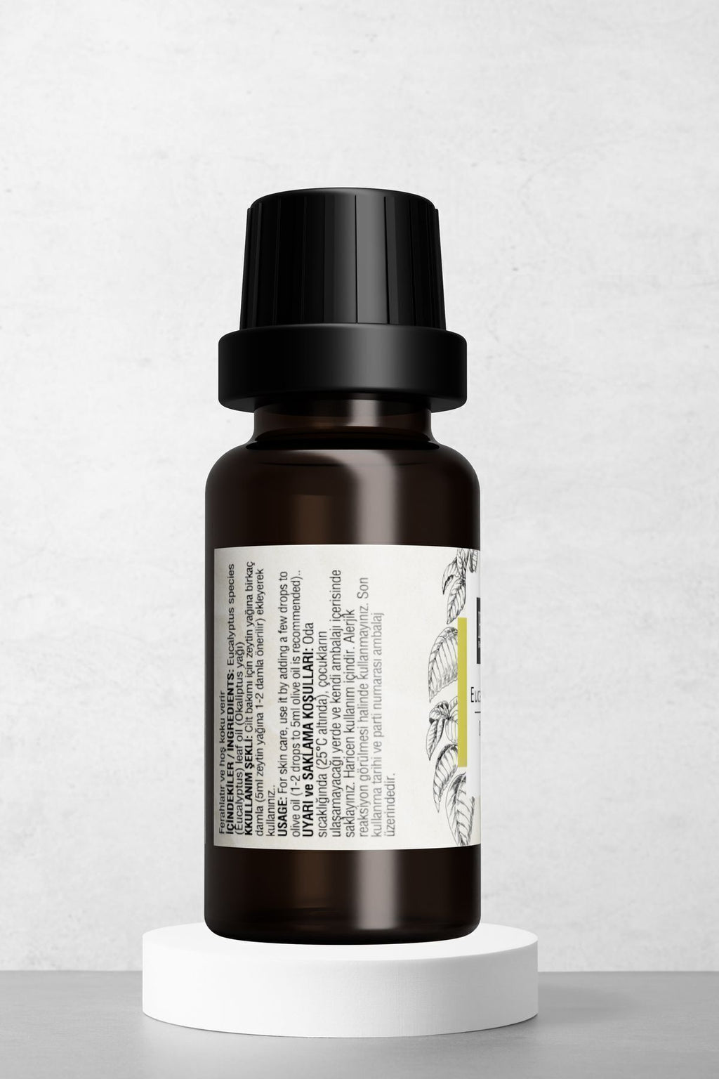 Doğal Okaliptüs Yağı - , Ferahlatıcı Ve Saç Derisi Arındırıcı Uçucu Yağ 10 ml