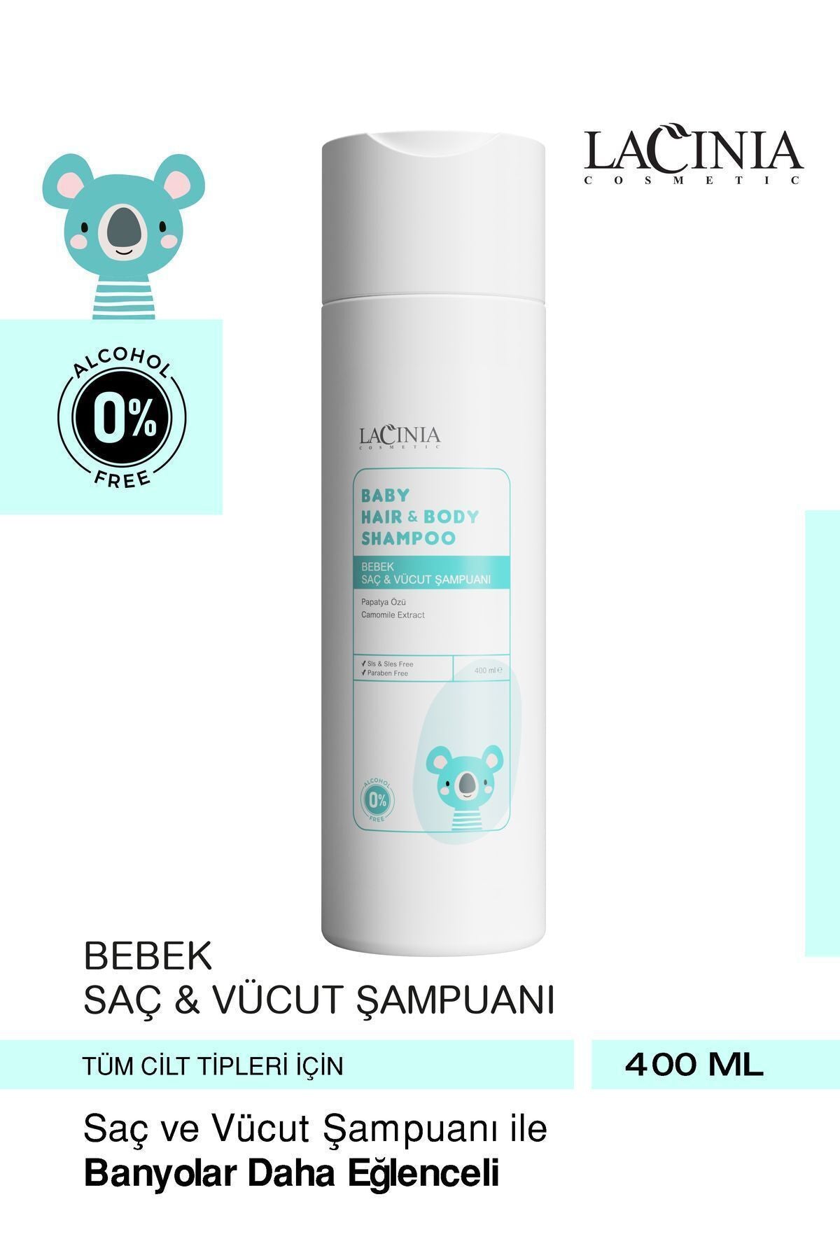 BEBEK SAÇ & VÜCUT ŞAMPUANI 400Ml