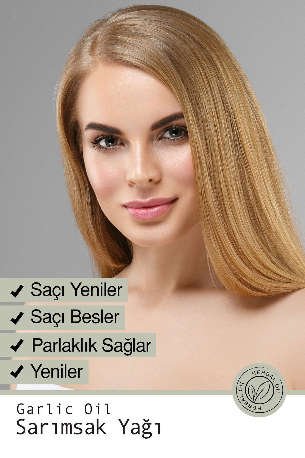 Doğal Sarımsak Yağı - Dökülme Karşıtı Yoğun Saç Ve Kaş Bakım Yağı 50 ml