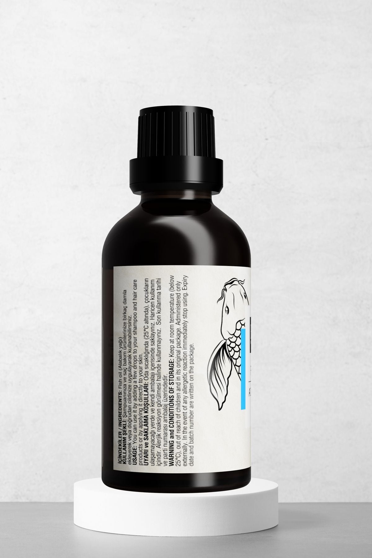 Doğal Alabalık Yağı - Rahatlatıcı Vücut Masajı Ve Cilt Bakım Yağı 50 ml