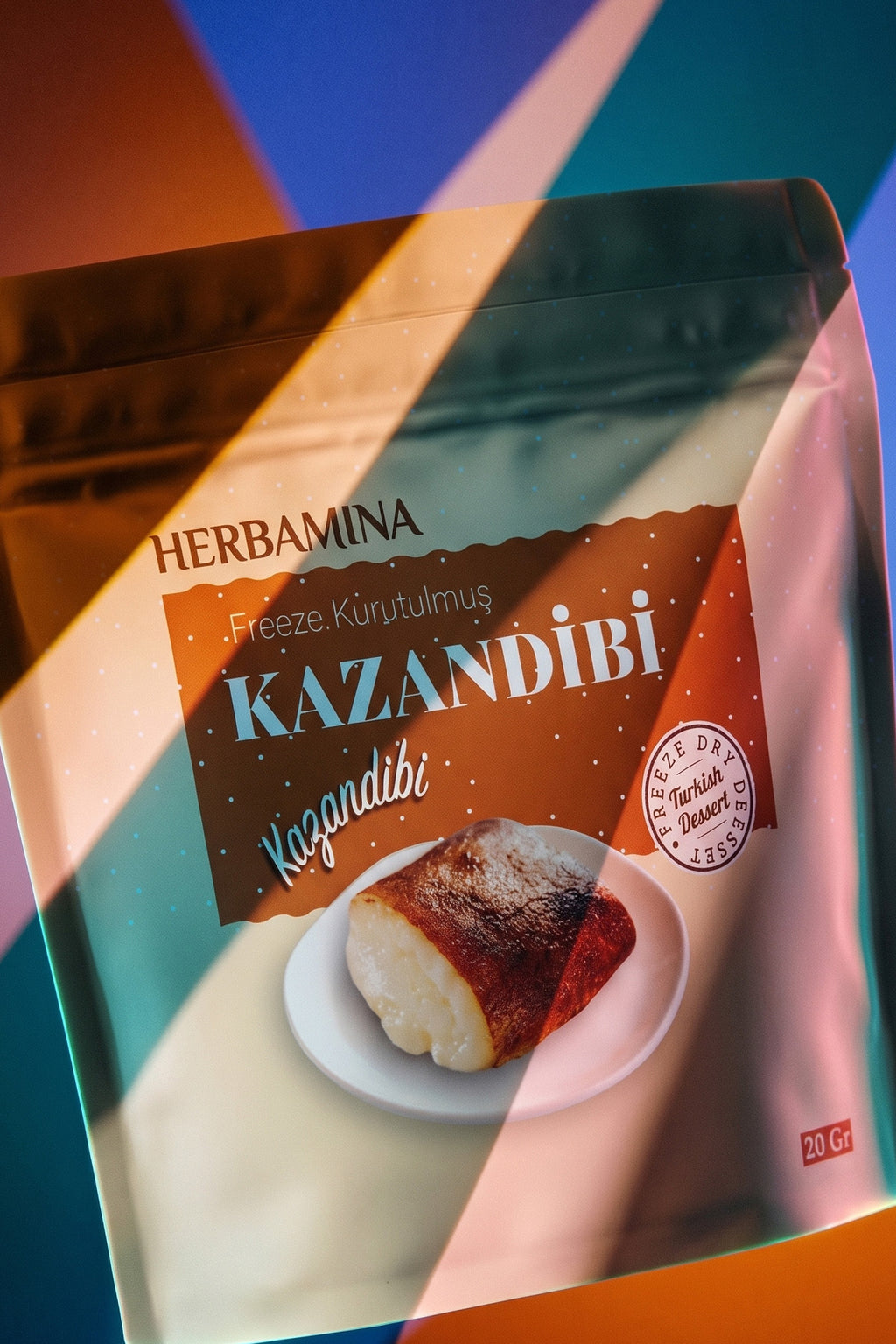 Dondurularak Kurutulmuş Kazandibi - 20 gr