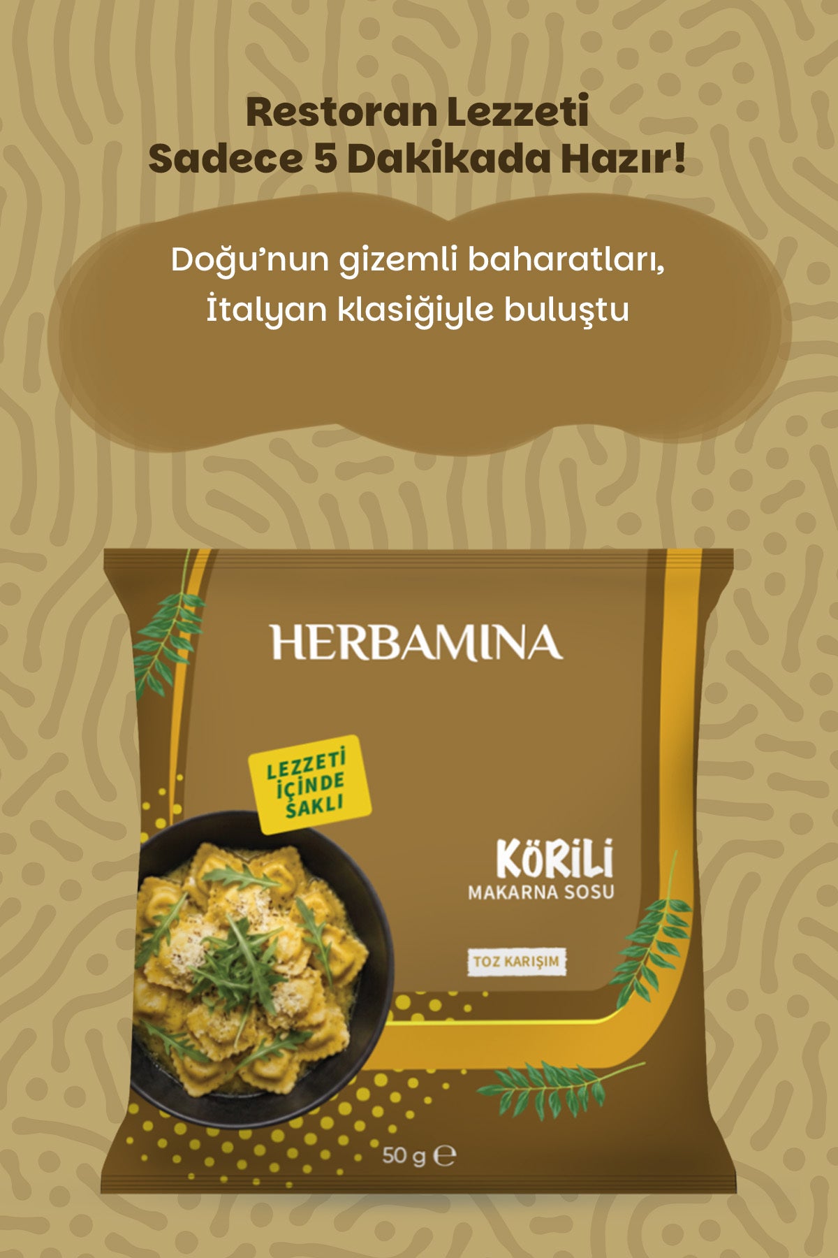 3'lü Körili Makarna Sosu 50 gr