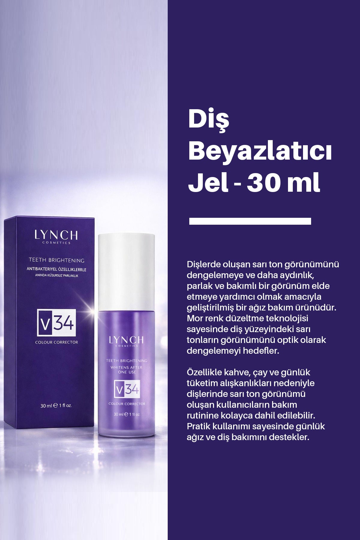 Diş Beyazlatıcı Jel - 30 ml