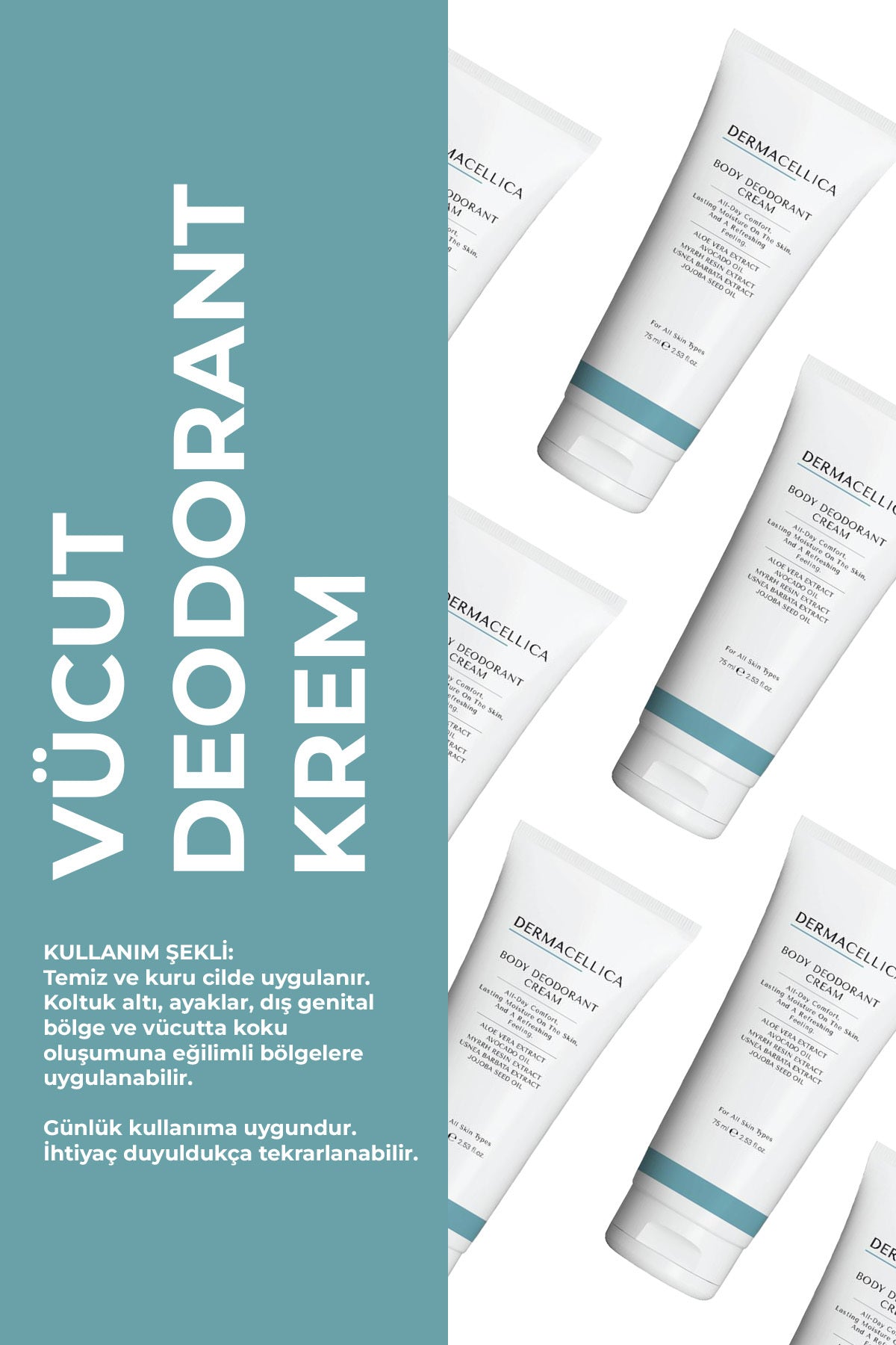 Vücut Deodorant Kremi 75 ml