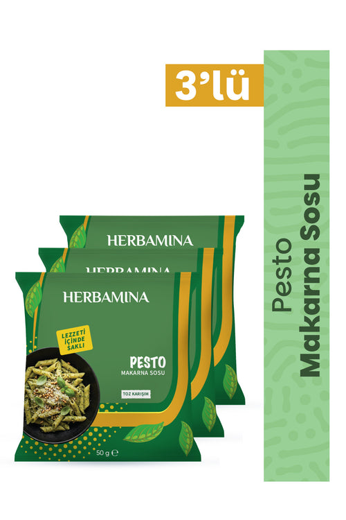 3'lü Pesto Makarna Sosu 50 gr
