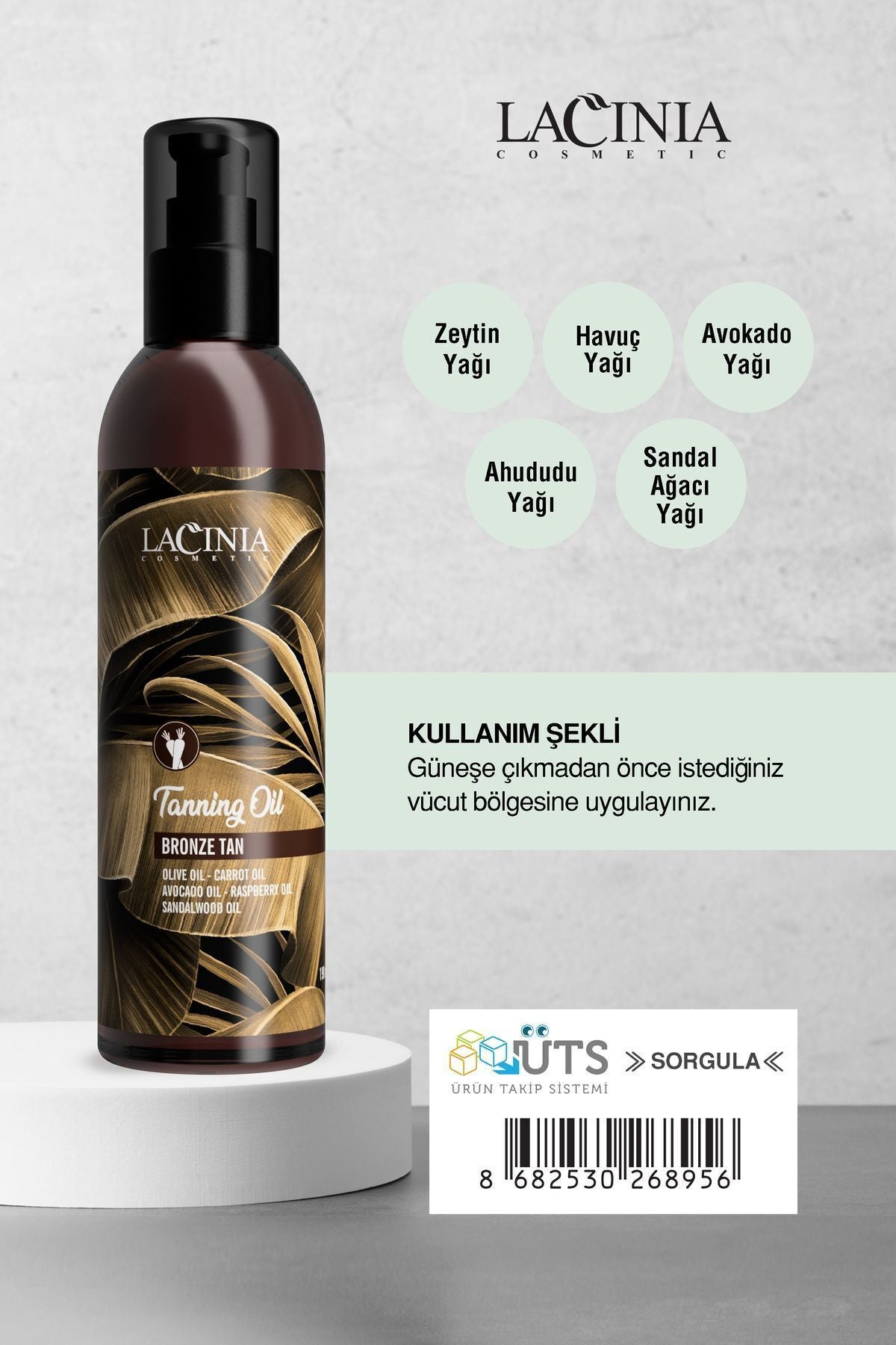 Bronze Tan Tannıng Oıl 190ml Bronzlaştırıcı Etkili