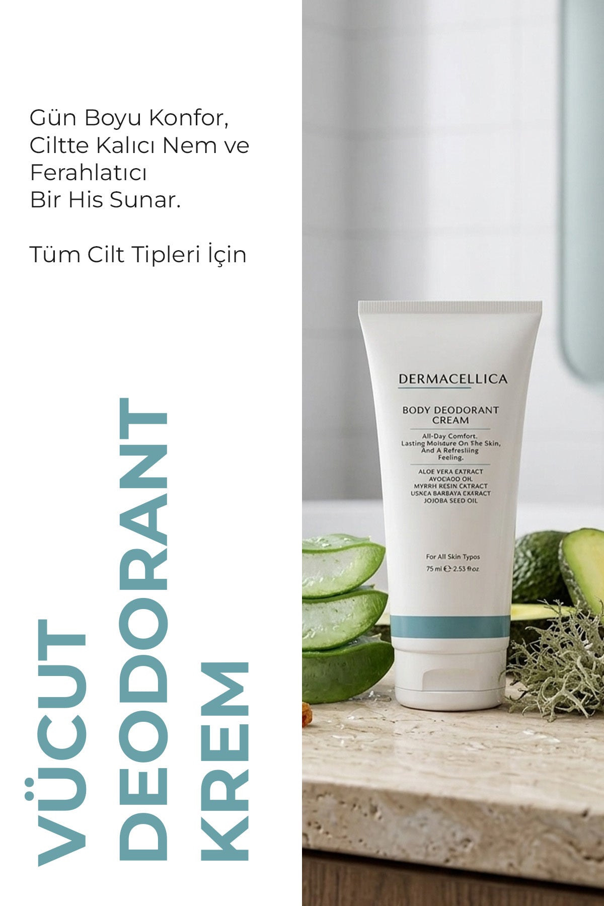 Vücut Deodorant Kremi 75 ml