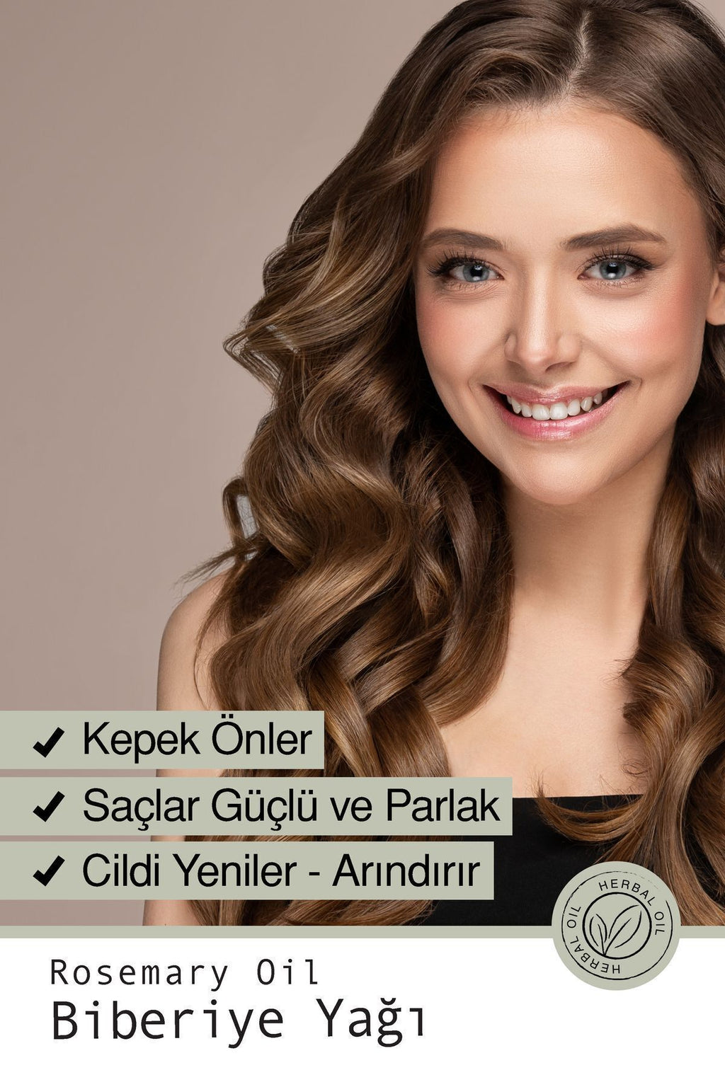 Doğal Biberiye Yağı - Saç Gürleştirici, Saç Uzatıcı Ve Odaklanma Artırıcı Uçucu Yağ 10 ml
