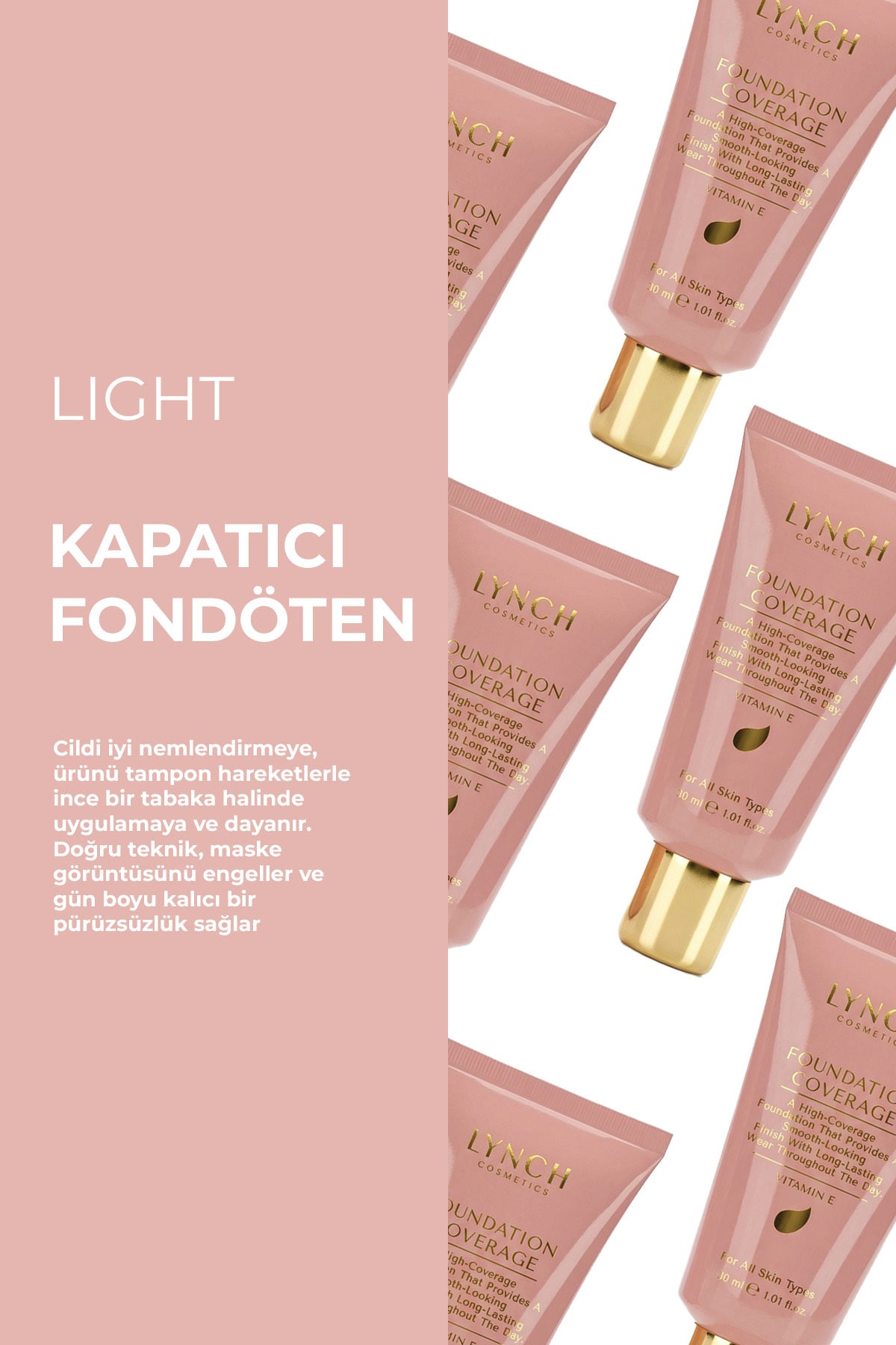 Kapatıcı Fondöten Light 30 ml