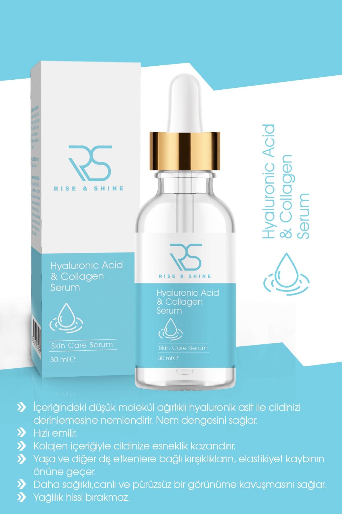 Hyaluronik Asit & Kolajen Serum - 30 ml