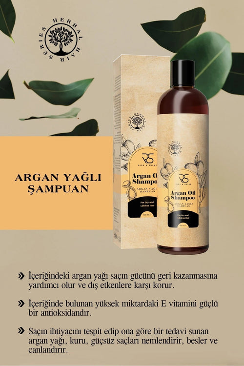 Argan Yağlı Şampuan 400 Ml